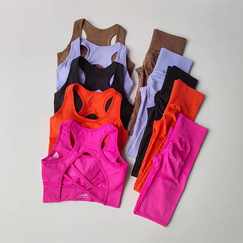 Conjunto Top e Legging Lift Butt Sem Costura - Conforto, beleza e estilo nos seus treinos